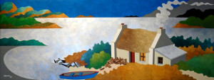 ISLAND MEMORY  12 x 32