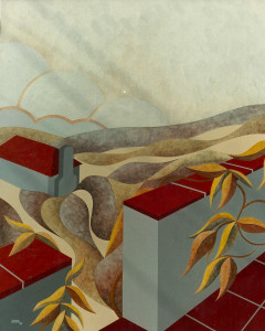 Terracotta Fall Gulbenkian Museum of Contemporary Art Portugal