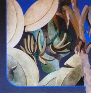 Tropical Suspension  30" x 30"  2013, Lititz, Pa

  $1000